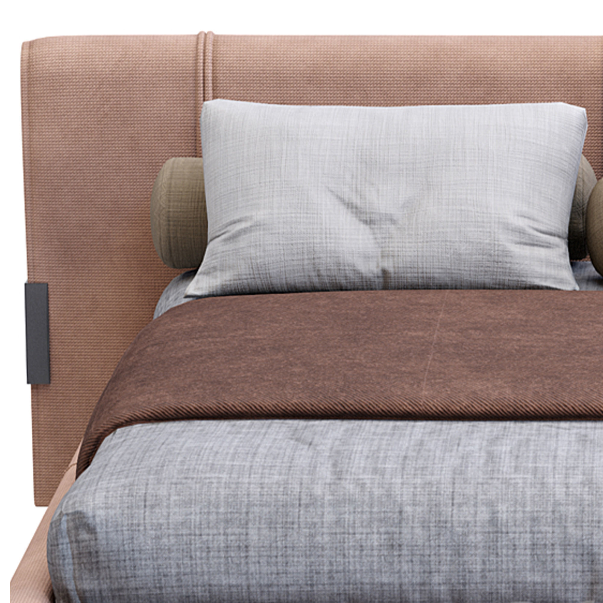 Bed Quincy By Jesse Low-poly 3D model_2