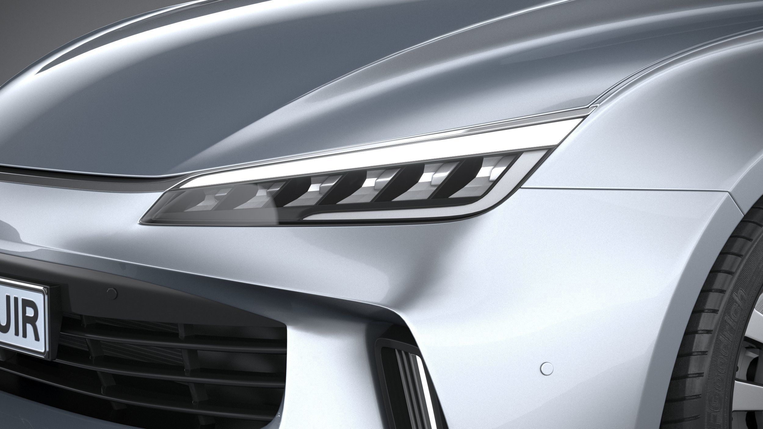 Generic Hatchback v1 2022 3D model_14