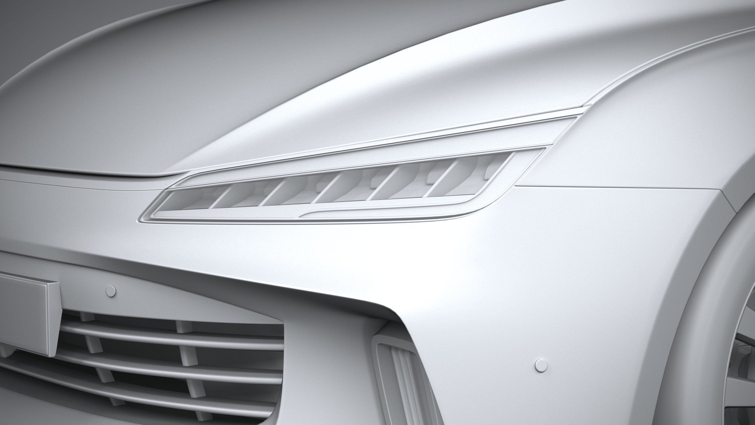 Generic Hatchback v1 2022 3D model_23