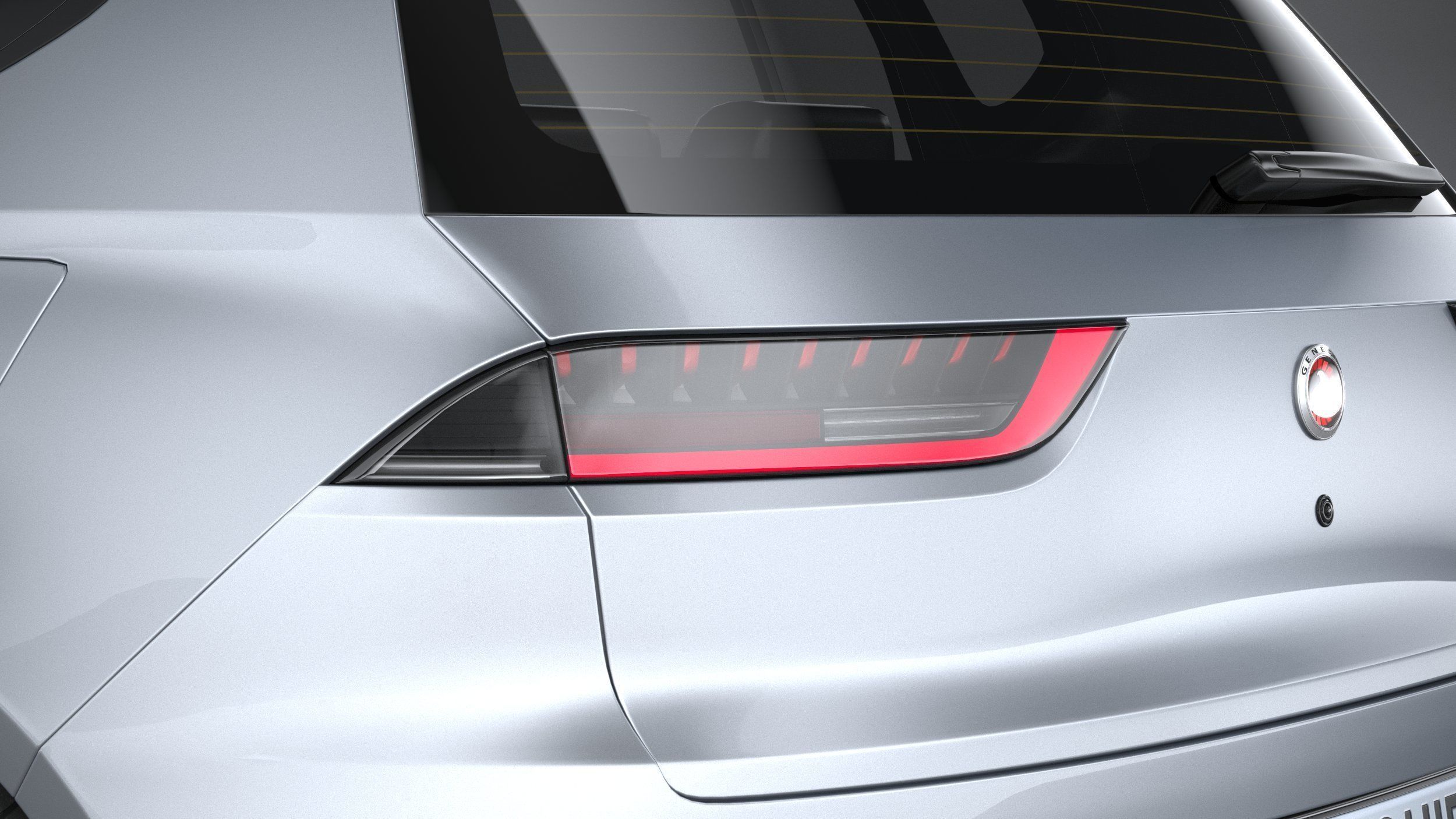 Generic Hatchback v1 2022 3D model_15