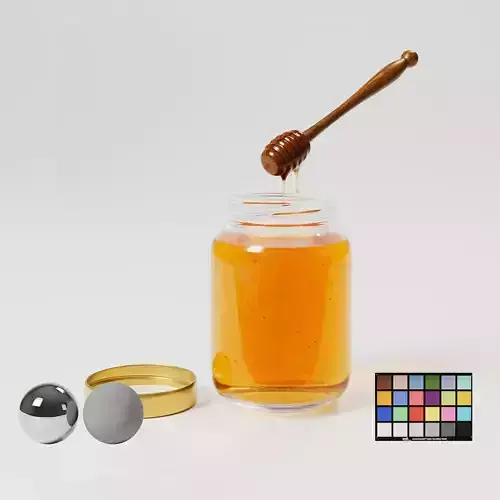 Honey jar 3D model