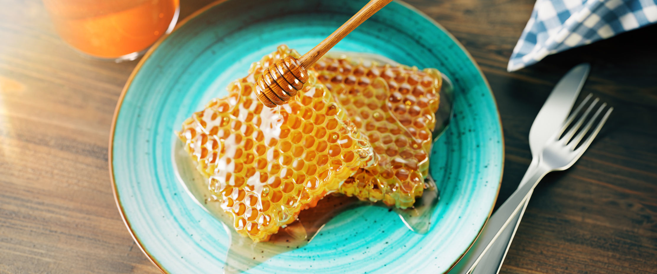 Honey jar 3D model_4