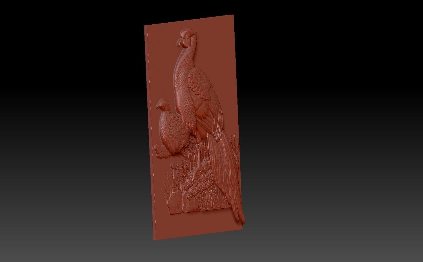 Birds pheasant 3D print model_7