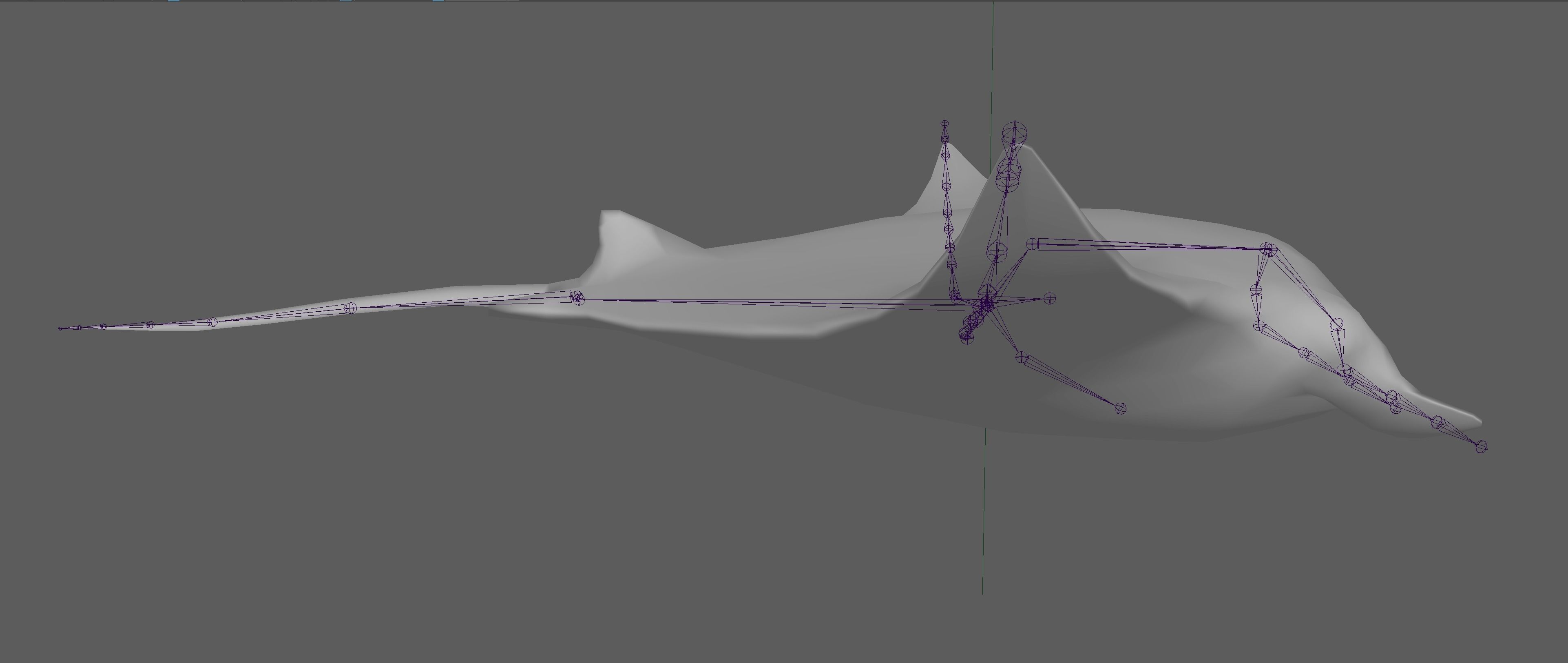 Manta Ray  Low-poly 3D model_19