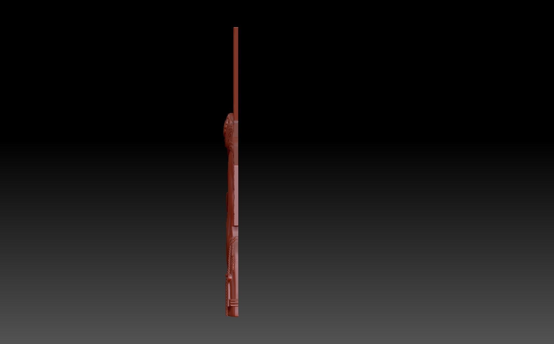 Carrying the cross 3D print model_7