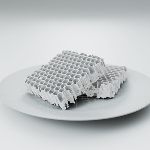 Honeycomb 3D model 4