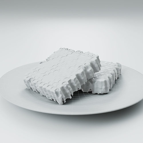 Honeycomb 3D model 2