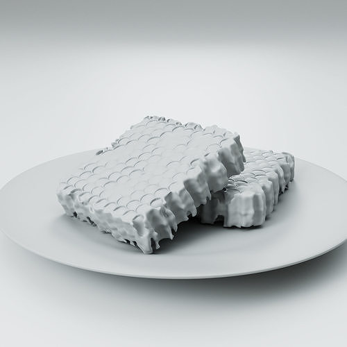 Honeycomb 3D model 3