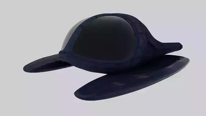 Futuristic SciFy Space ship