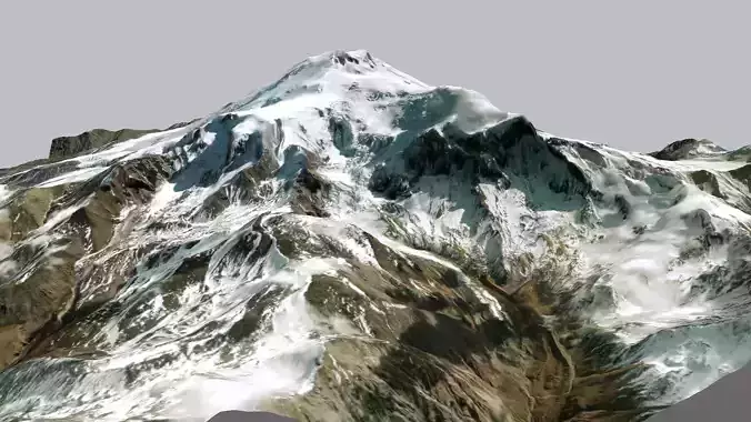 Mountain landscape Elbrus