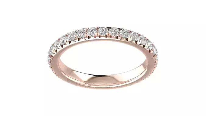 Solitaire Women Engagement Ring 3dm STl OBJ FBX Render