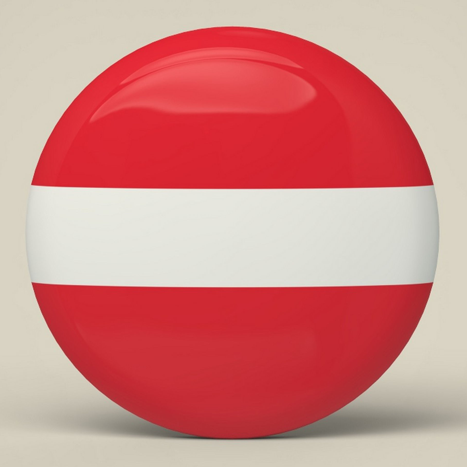 Austria Badge Low-poly 3D model_4