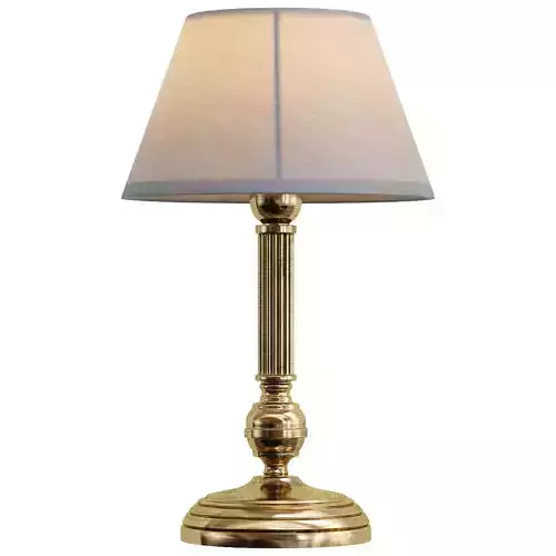 york-a2273lt-1ab table lamp in brass with shade