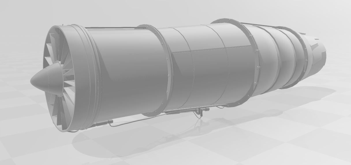 Jet Engine 3D model_2