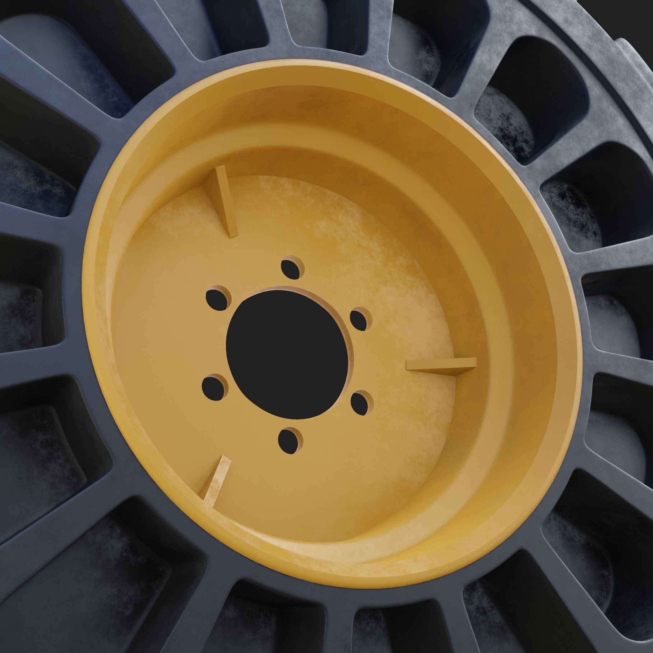 Future Truck Wheel NPT 3D 3D model_8