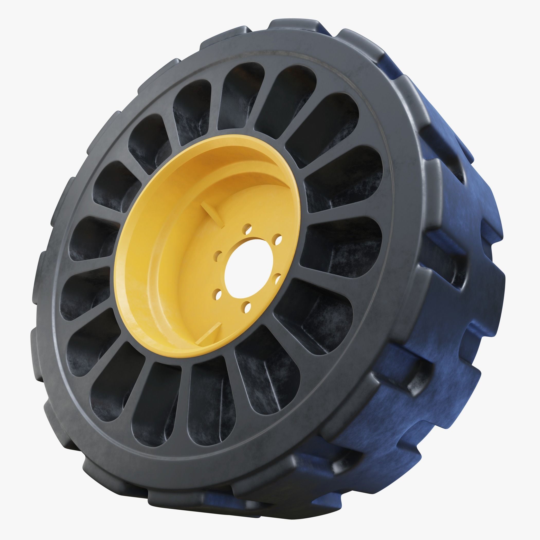 Future Truck Wheel NPT 3D 3D model_2