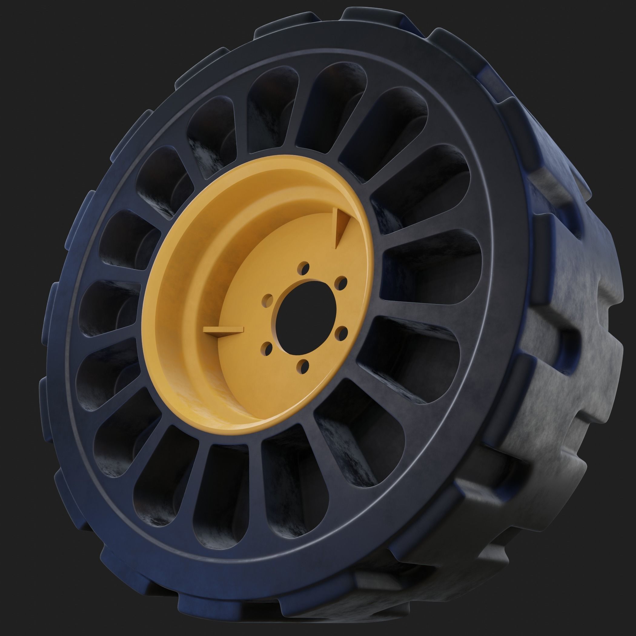 Future Truck Wheel NPT 3D 3D model_3