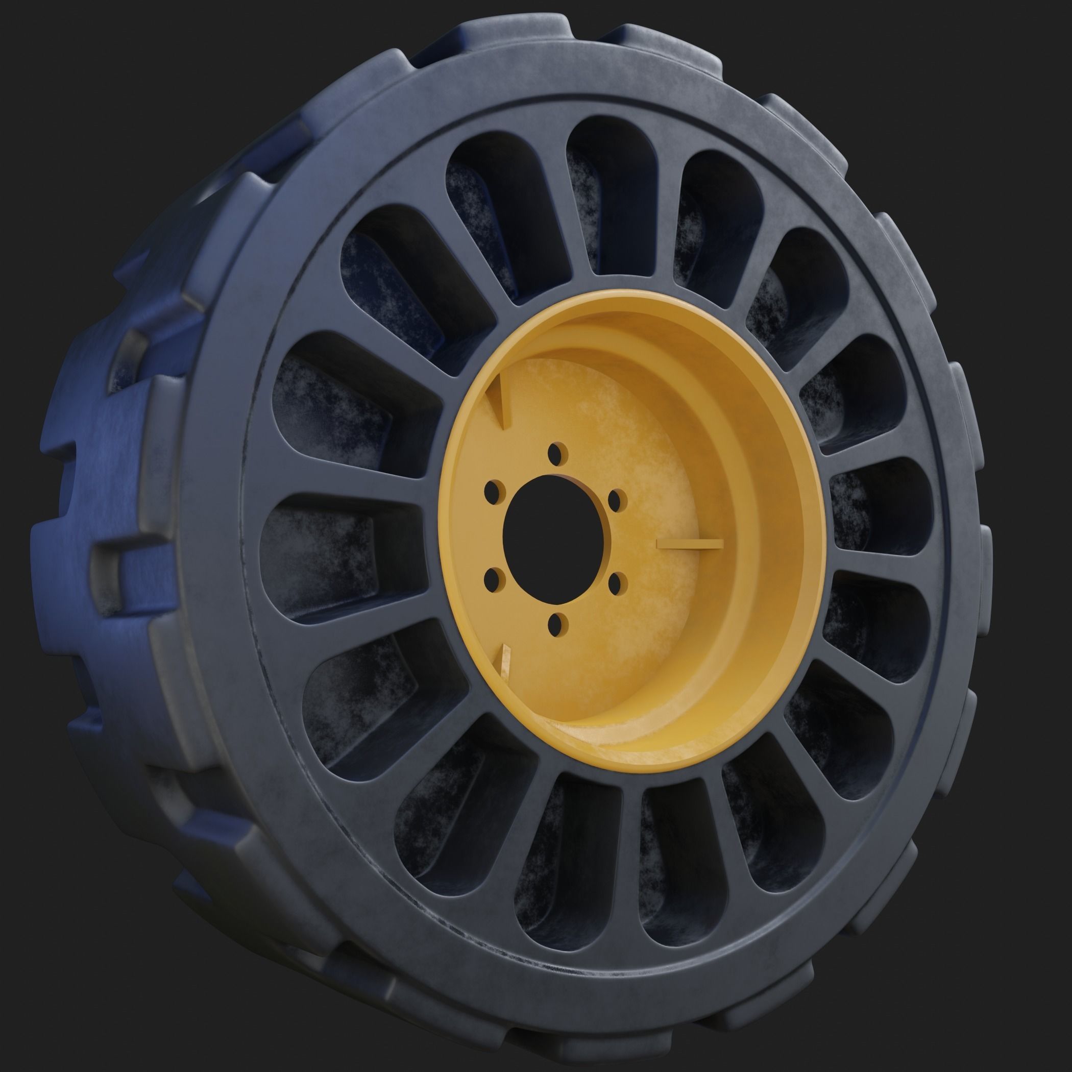 Future Truck Wheel NPT 3D 3D model_5