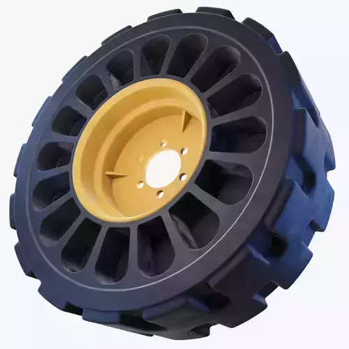 Future Truck Wheel NPT 3D 3D model Future Truck Wheel NPT 3D 3D model