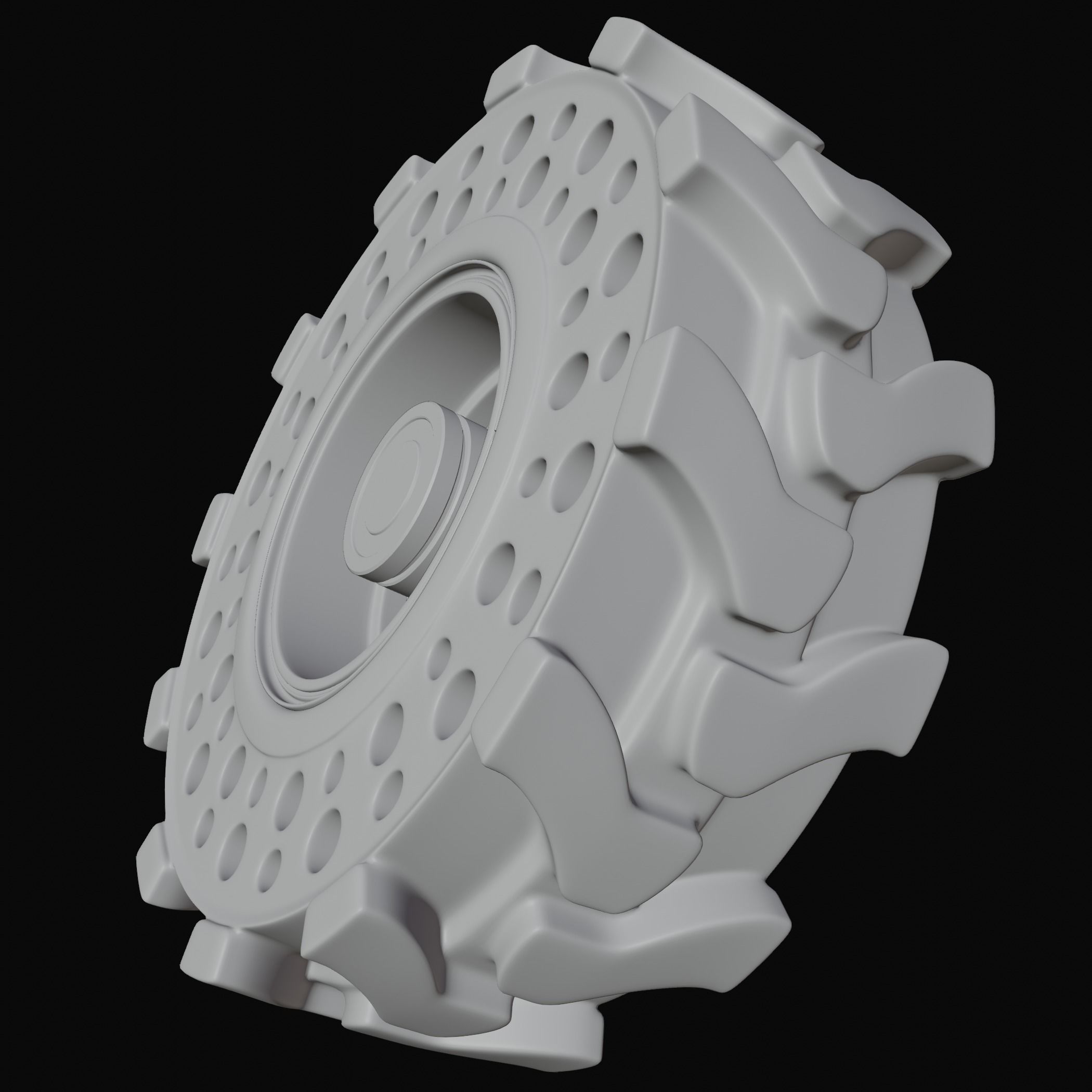 Future Truck Wheel NPT 02 3D model_13