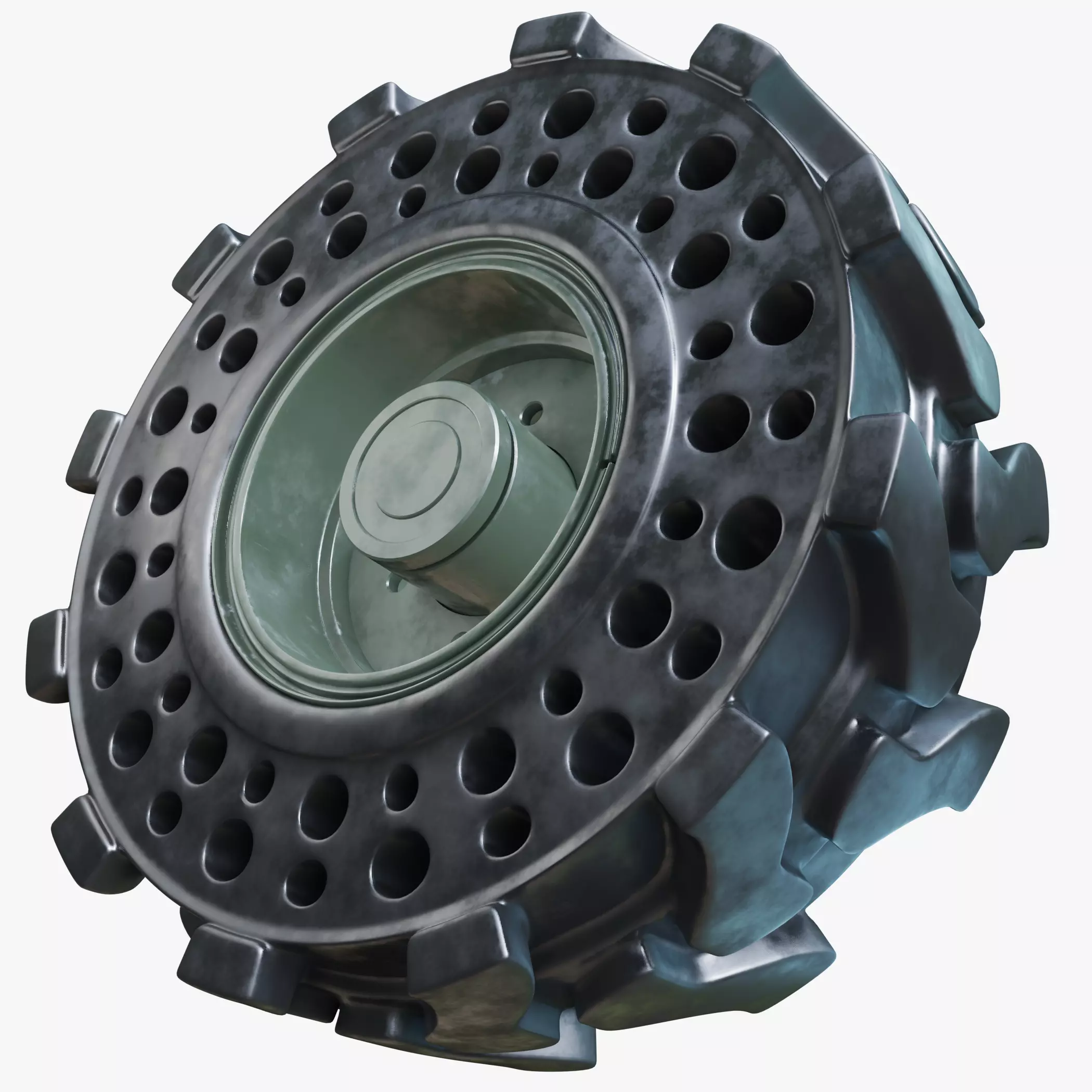 Future Truck Wheel NPT 02 3D model_0