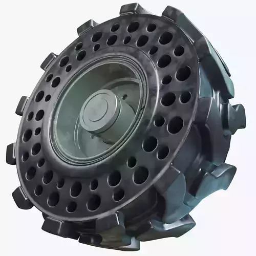 Future Truck Wheel NPT 02 3D model Future Truck Wheel NPT 02 3D model