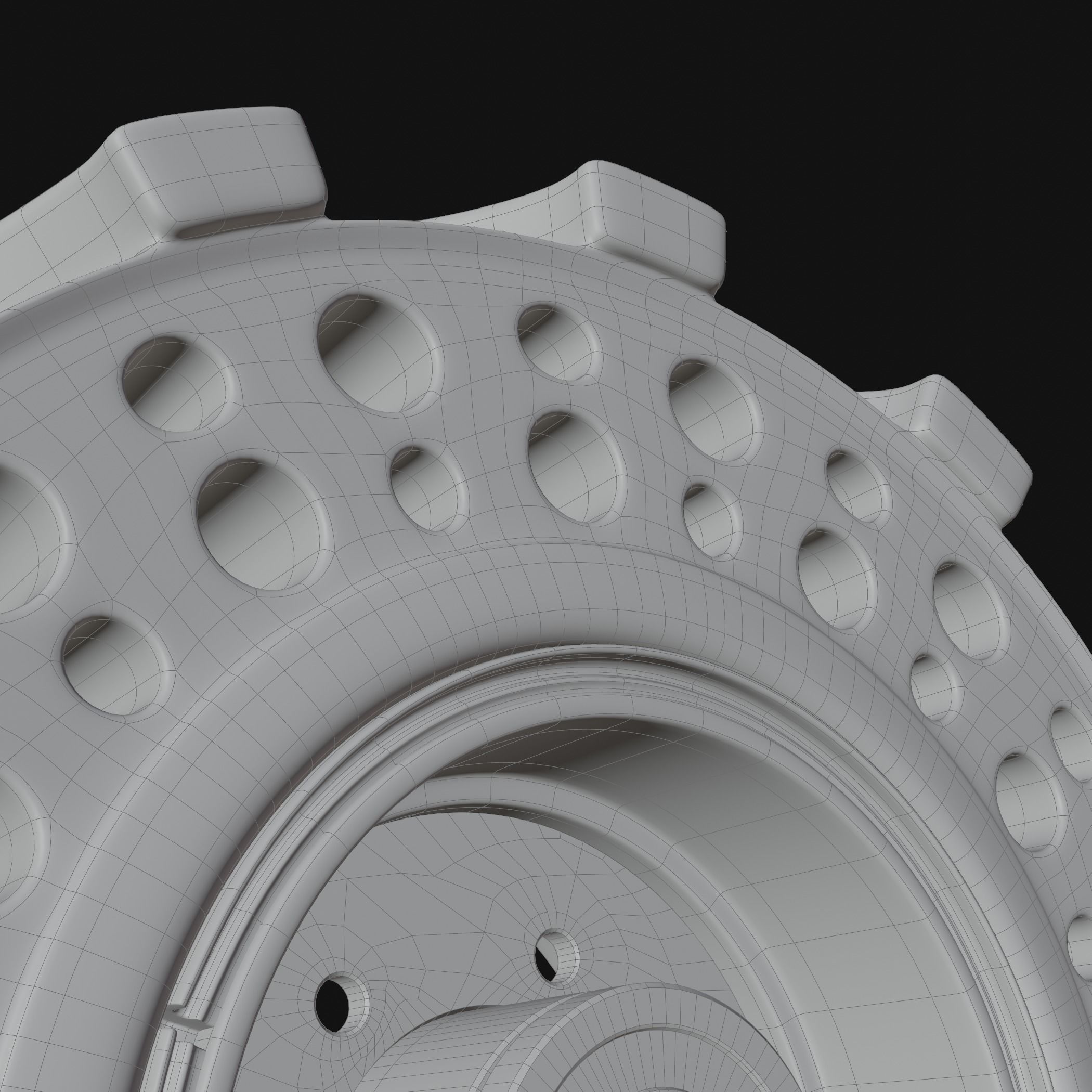 Future Truck Wheel NPT 02 3D model_10