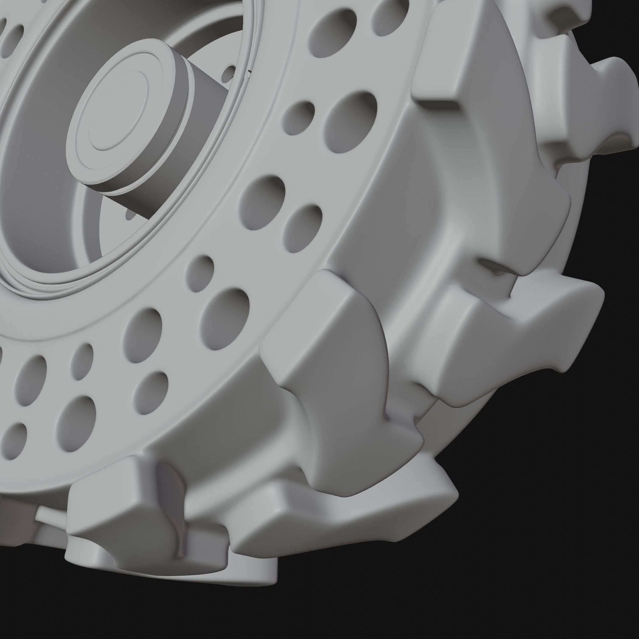 Future Truck Wheel NPT 02 3D model_16