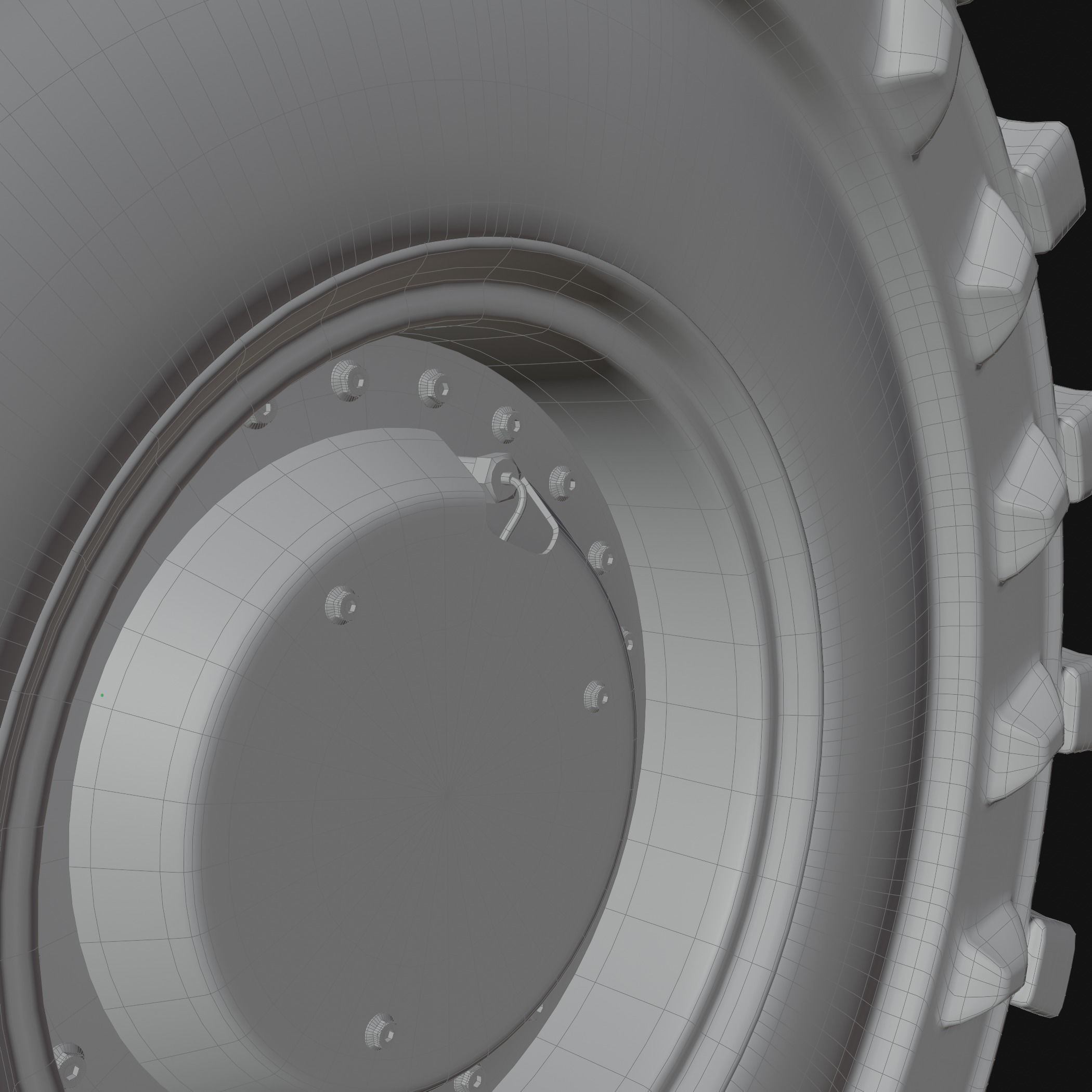 Military Vehicles Wheel 3D model 3D model_15