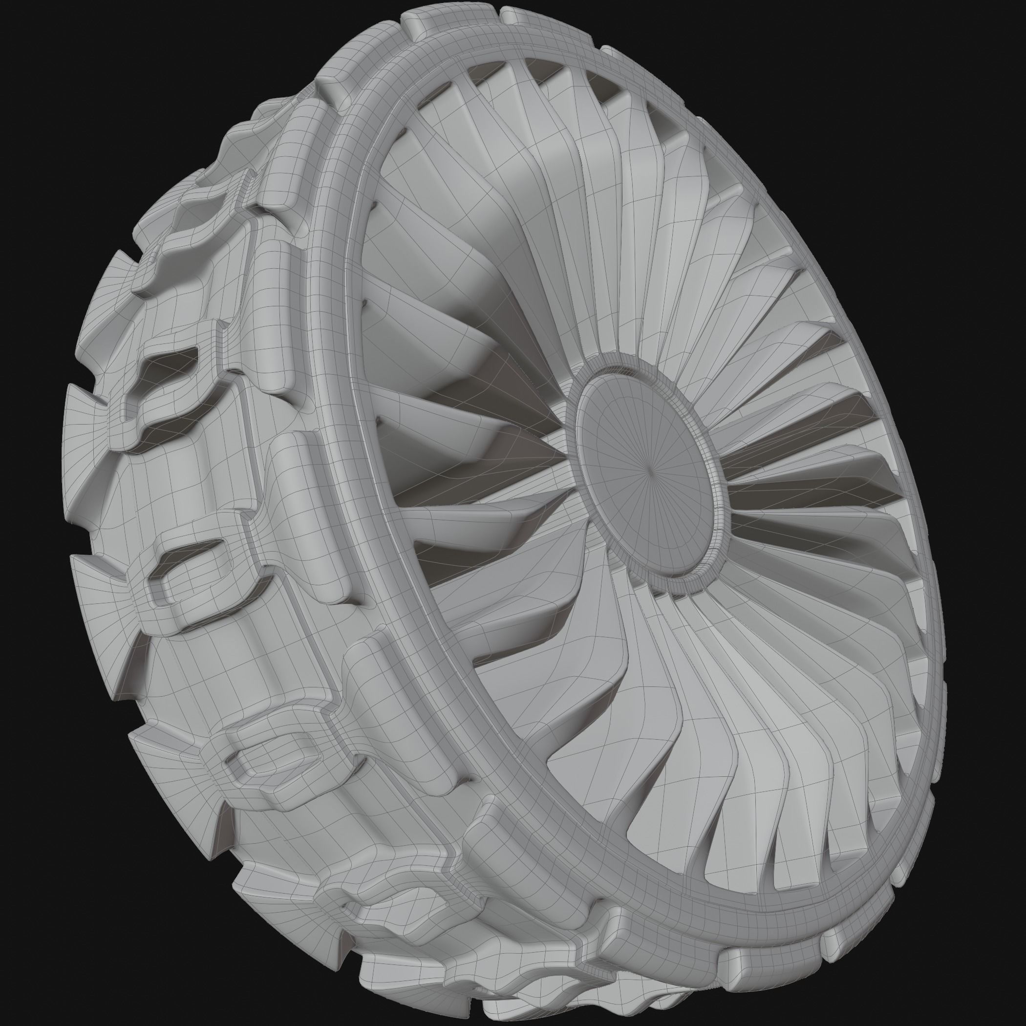 Air Free Wheel 3D 3D model_14