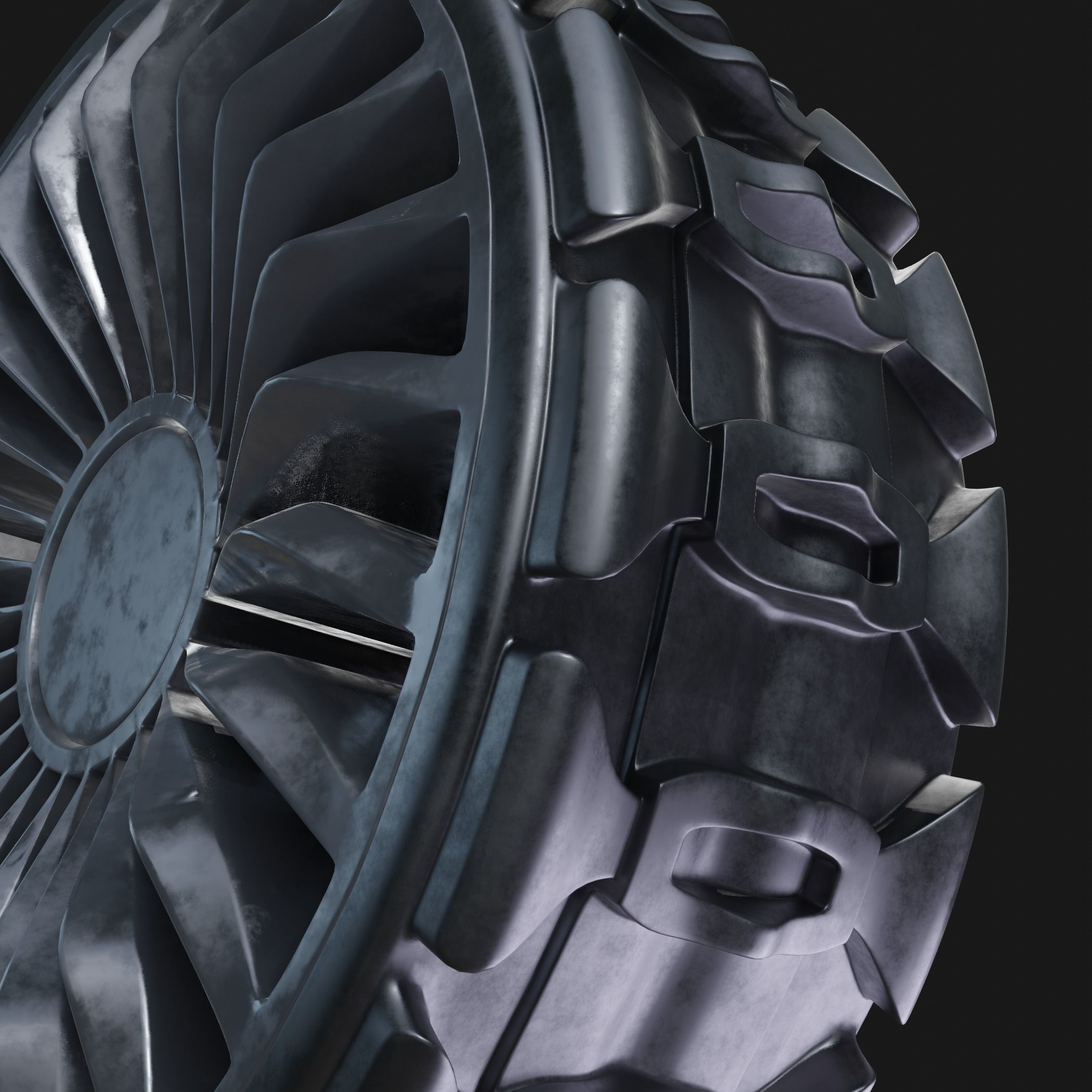 Air Free Wheel 3D 3D model_2