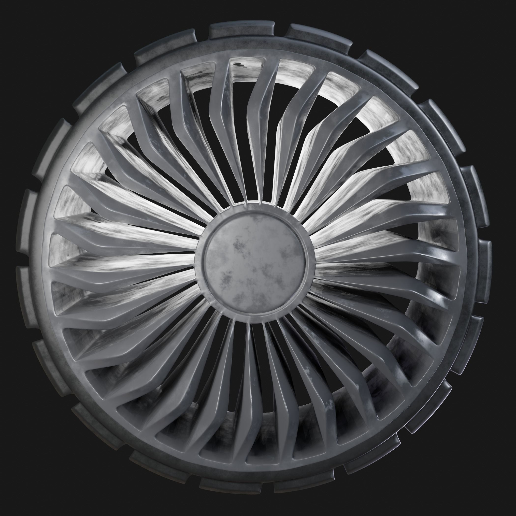 Air Free Wheel 3D 3D model_5