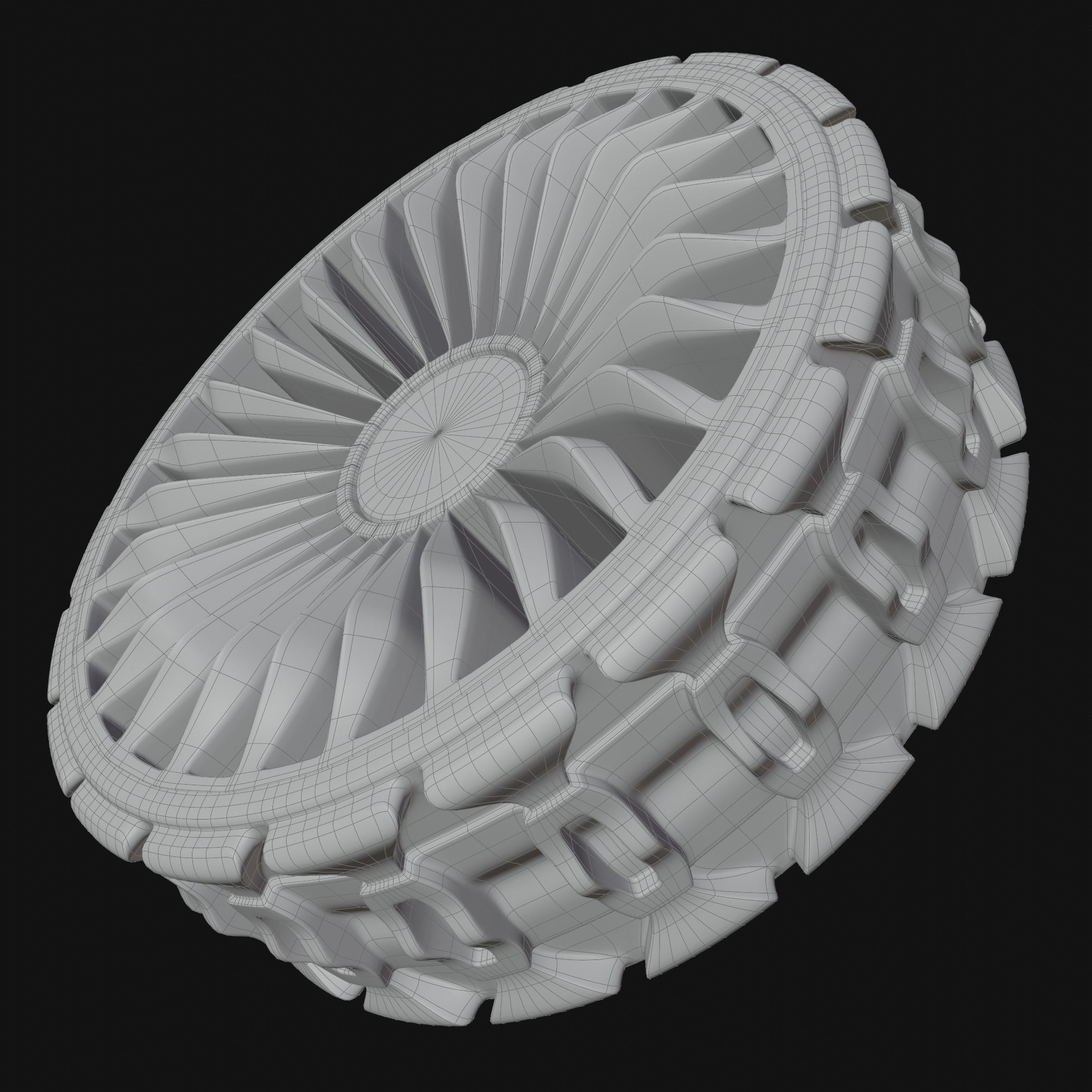 Air Free Wheel 3D 3D model_11