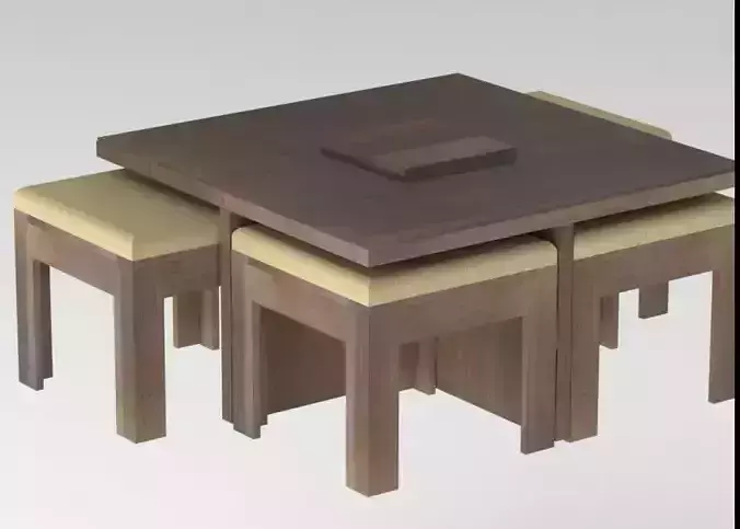 Center Table  3D model