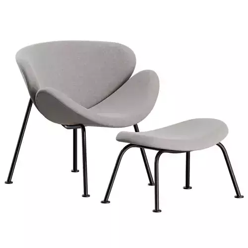 Orange Slice Armchair by Artifort