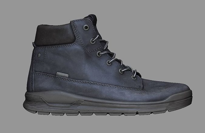 Boots Blue  3D model