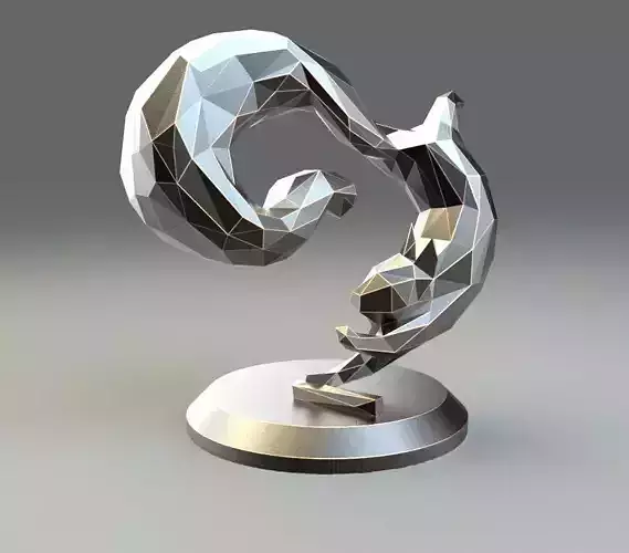 Sculpture of squirrels