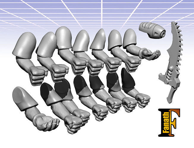 Arm Ork RT 3D model