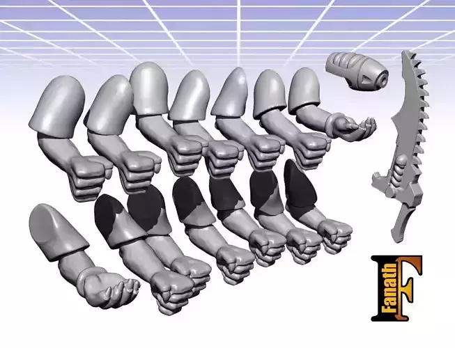 Arm Ork RT 3D model