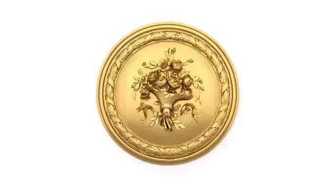 Classic decor ornament 180 3D print model