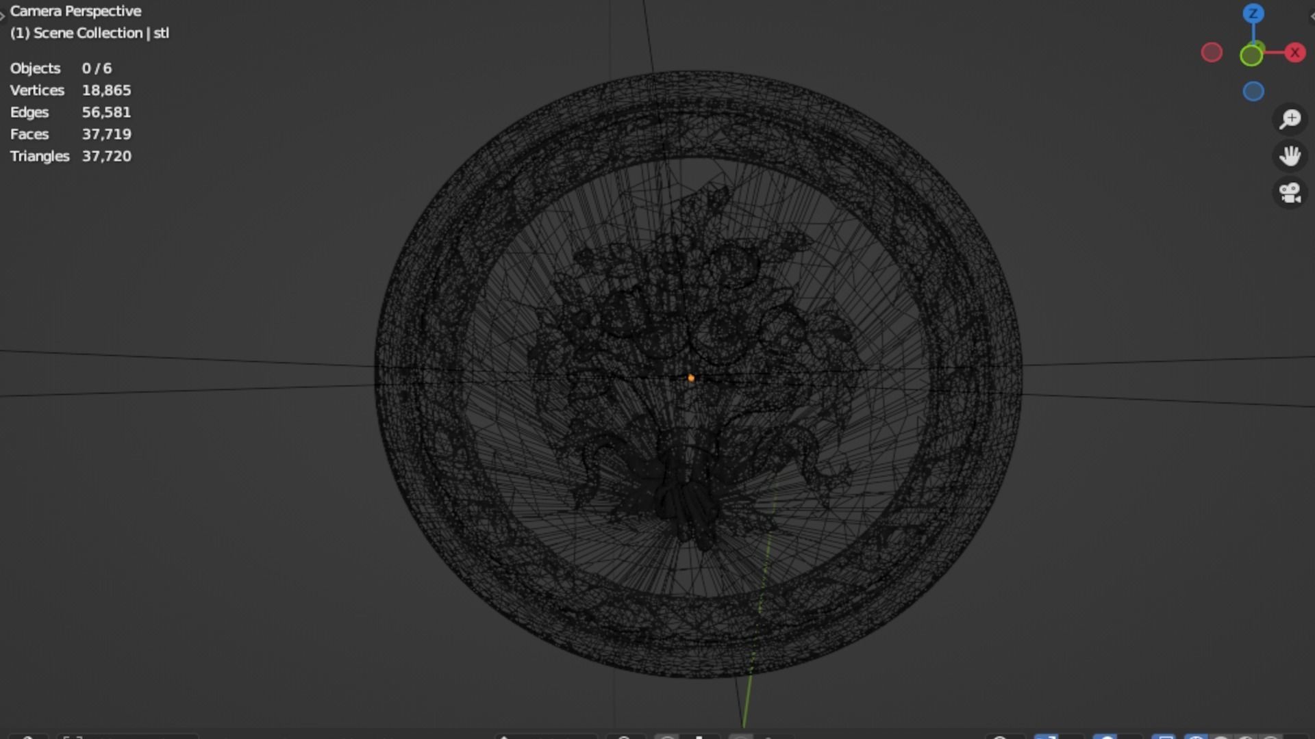 Classic decor ornament 180 3D print model_6