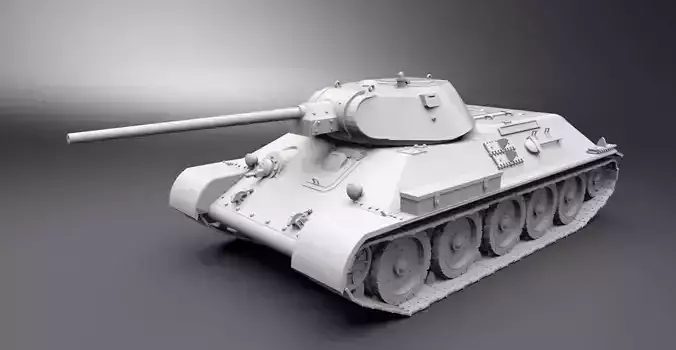 T34 Exterminator scale model