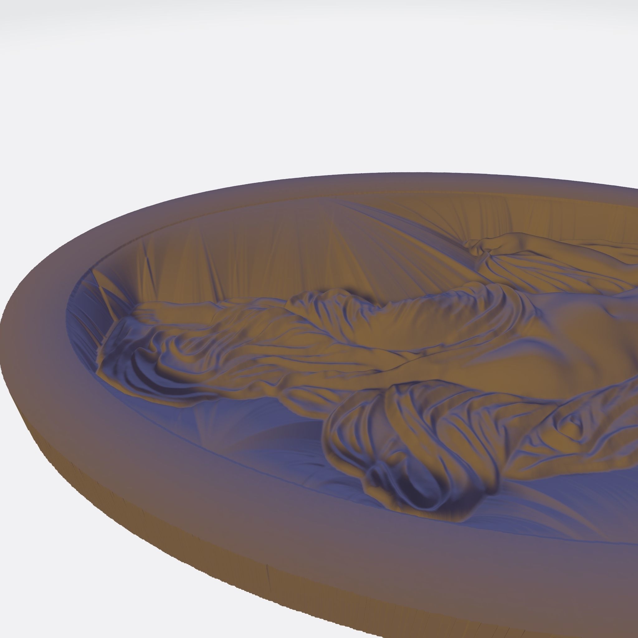 WOMAN RELIEF FOR CNC ROUTER 3D model_12