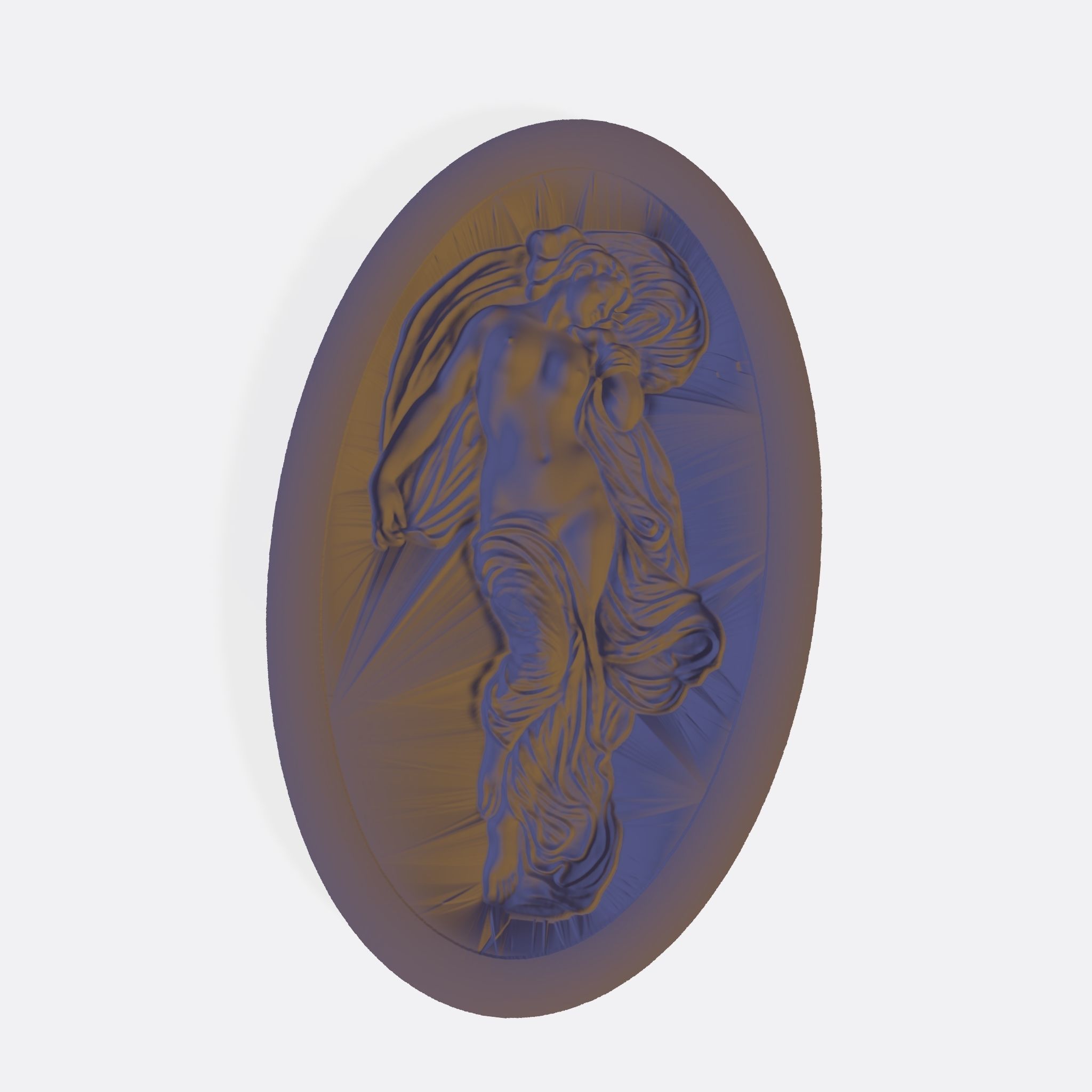 WOMAN RELIEF FOR CNC ROUTER 3D model_11