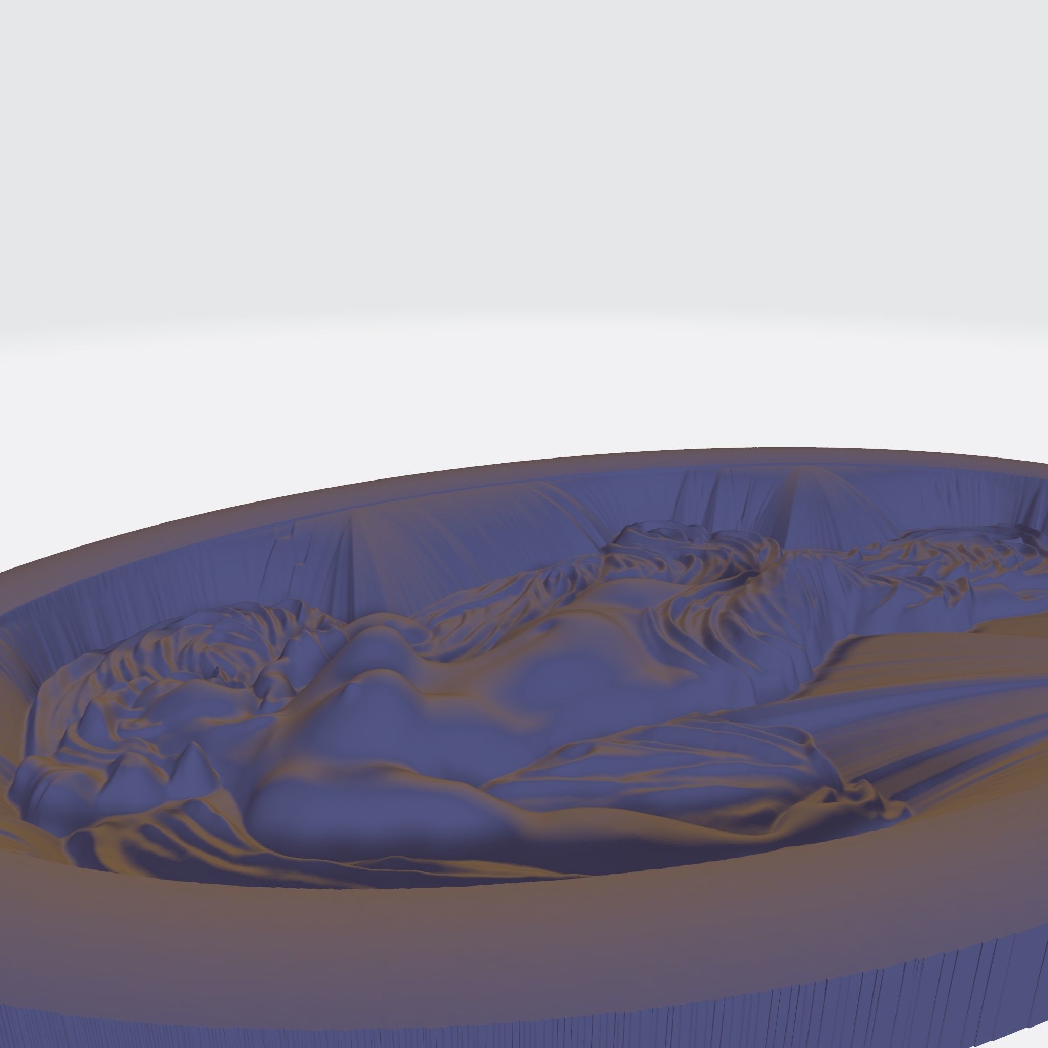 WOMAN RELIEF FOR CNC ROUTER 3D model_8