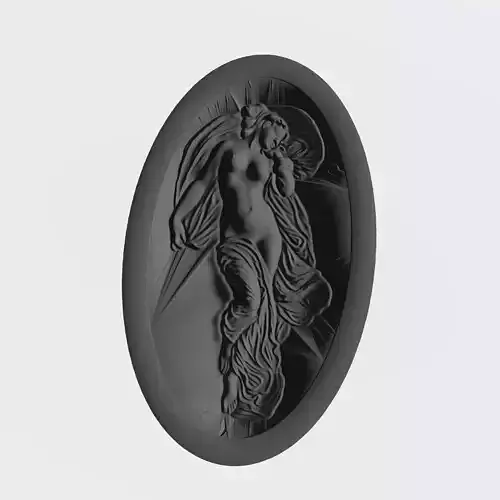 WOMAN RELIEF FOR CNC ROUTER 3D model