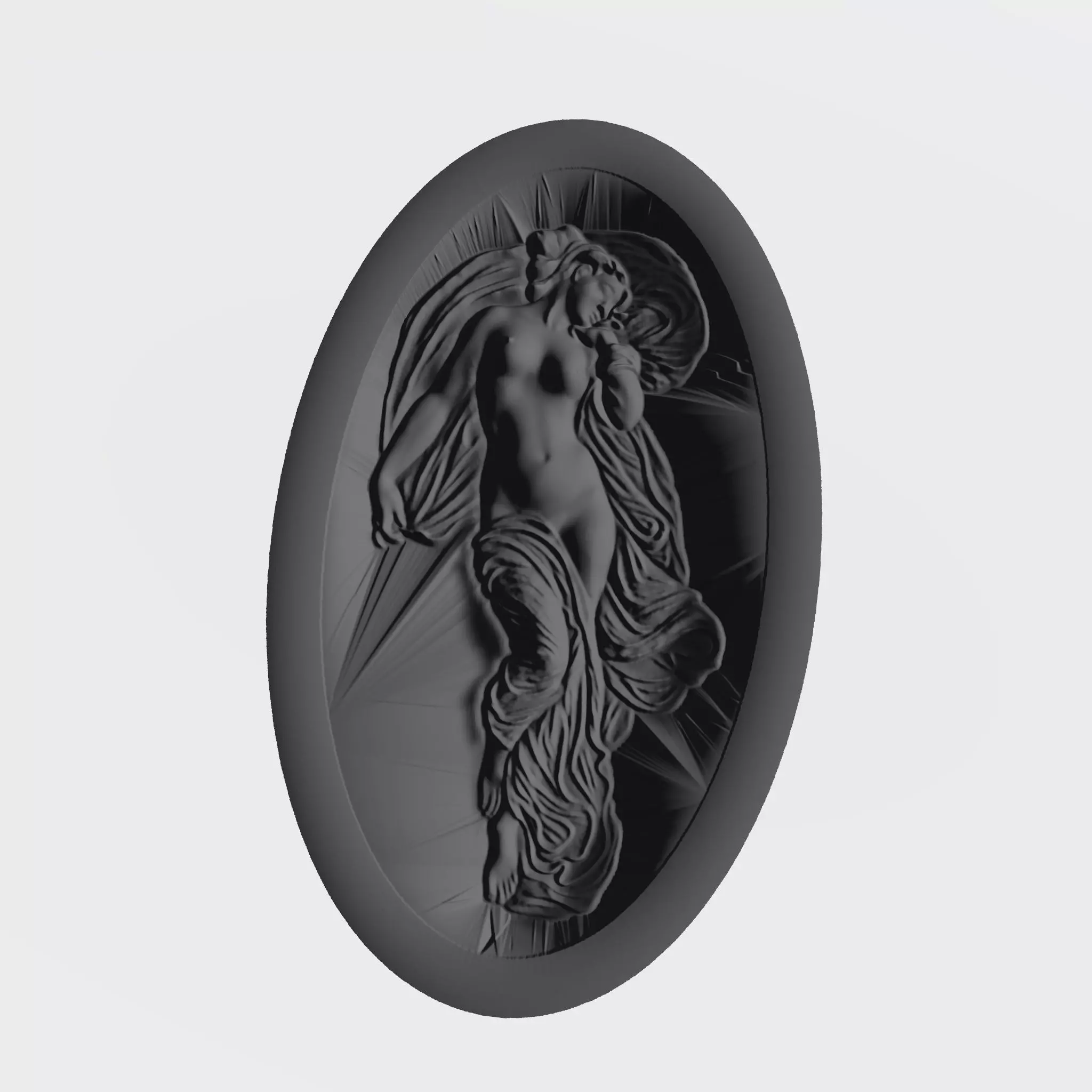 WOMAN RELIEF FOR CNC ROUTER 3D model_0