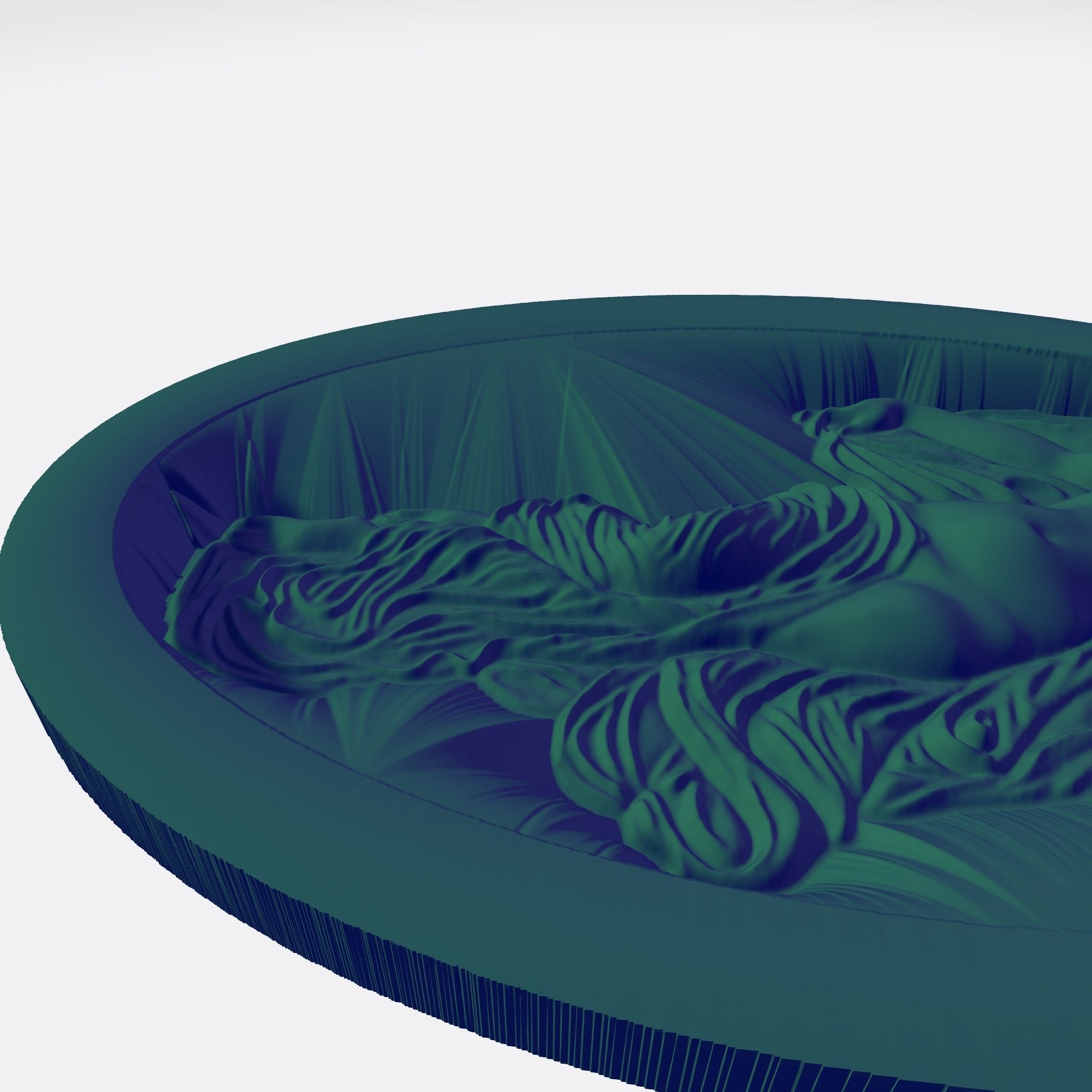 WOMAN RELIEF FOR CNC ROUTER 3D model_9