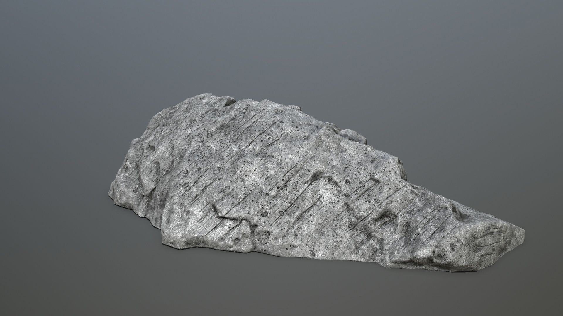 cliff rocks Low-poly 3D model_22