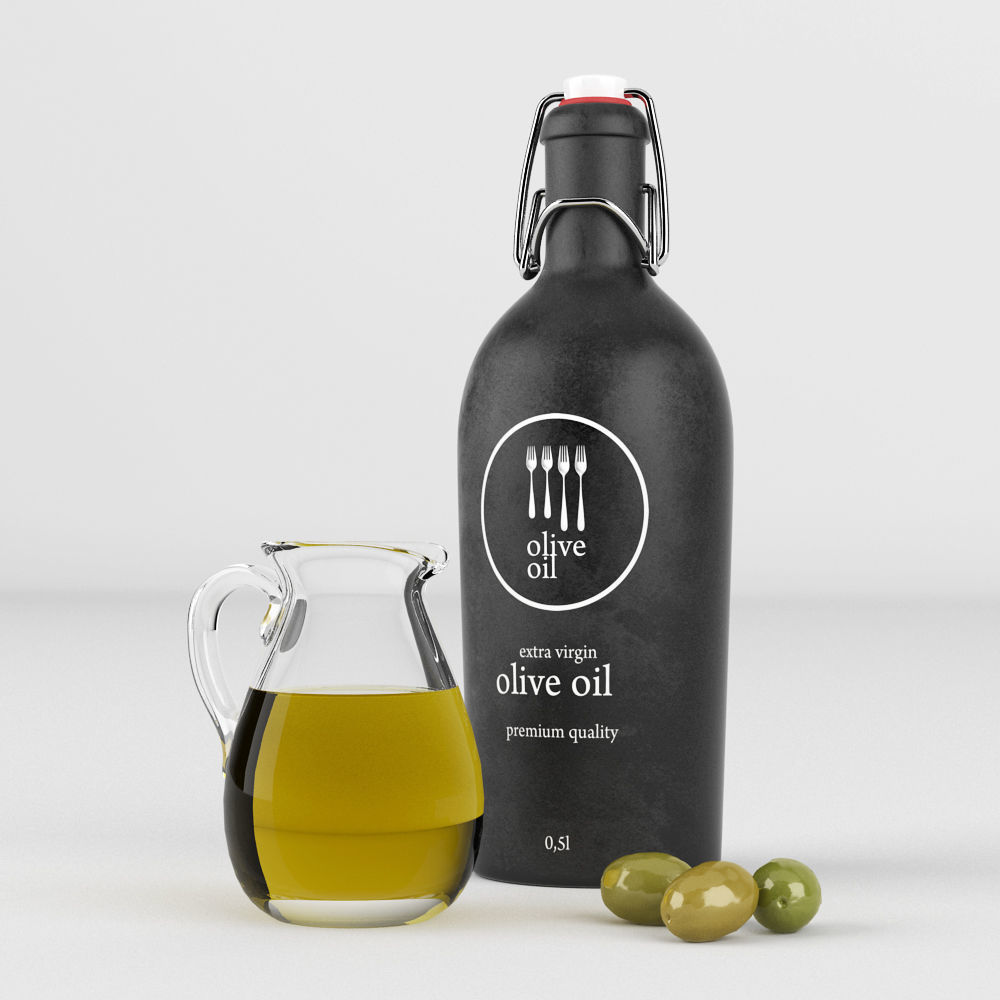 Fondue Set And Extras 3D model_29